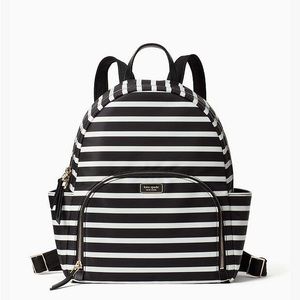 Kate Spade Dawn Sailing Stripe Large Backpack